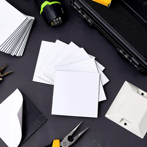 20 Pcs Adhesive Sticky Pads for 4 Inch Road Reflectors, Industrial Grade Glue for Street Pavement Markers