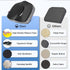 Tailbone Seat Cushion for Pain Relief, Memory Foam Coccyx Cushion for Office Chair & Car, Ergonomic Chair Pad