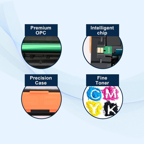 Renewable Toner High Yield Replacement Cartridge for HP 410X CF412X for LaserJet M477 M452