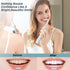 8 5 Tooth Polisher,Rechargeable Tooth Whitening Kit for Teeth Cleaning and Whitening, with Brush Heads, LED Light