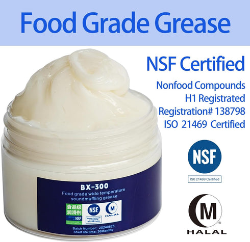 4 oz Food Grade Grease for Stand Mixer NSF Certified Maintain & Lubricate Your Food Machine for Optimal Performance!