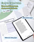 Phomemo M03 Notes Printer, 2024 Upgrade Portable Printer for 2 Inch and 3 Inch Width Thermal Paper, Bluetooth Wireless