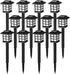 Lights,12 Pack SOLPEX Solar Outdoor Solar Path Lights, Walkway Lights Outdoor, Garden Light, Solar-Powered Pathway