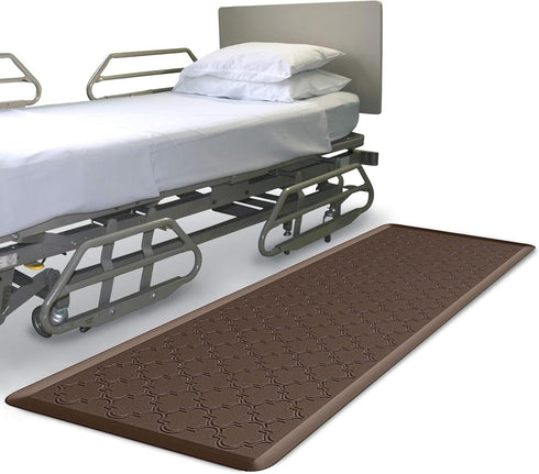 XINMAIZI (Coffee,29*17in/75*44cm) Fall Protection Mat for Elderly for Elderly, Senior, Handicap - Prevention Pad Reduce