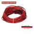 MECCANIXITY 26 Gauge 2 Core Parallel Silicone Wire, 50Ft/15M Long Red Black 26 AWG Flexible Extension Cord