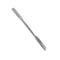Lab Micro Double Ended Spatula Square/Round End, Flat Ends 50 mm X 9 mm, 7" Length, Stainless Steel