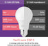 12V LED Bulb 6W (50W Equivalent), Daylight 5000K, 12V-24V AC/DC, 600 Lumens, Non-Dimmable, A19 E26 Base, Pack of 6