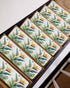 aimarisz Summer 4PCS 8x30 Bird of Paradise Non-Slip Stair Treads for Wooden Steps Tropical Plant Indoor Carpet Stair