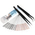 3D Printer Nozzle Cleaning Tool Kit with 27pcs Accessories, 0.4mm 0.35mm Needles, Tweezers, and Drill Bits