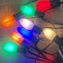 Abeja 25 Pack Multicolor C9 LED Christmas Light Bulbs, C9 LED Replacement Bulbs Fits E17 Intermediate Base, 0.6 Watts