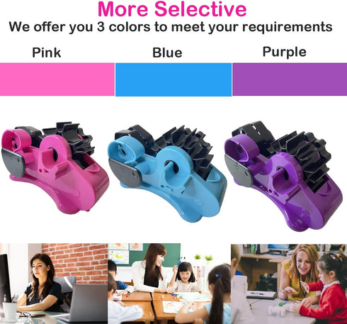 Heat Tape Dispenser for Sublimation, TL-JIYPU Multi-Roll Cut Heat Transfer Tape Holder with 1 inch, 3 inch Core,