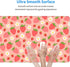 Pink Strawberry and White Flower Gaming Mouse Pad, Extended Large 31.5 x 11.8 Inch