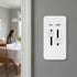 Neyauo 4 Dimmer Dimmer Pcs Switch Knob Replacement, Universal Knob for Ceiling Lights & Wall Switches, PET Material