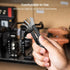 SMALLRIG Folding Tool Set with Screwdrivers and Hex Key Wrenches, Seven Functional Tools Included (Black) - 4681