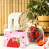 50 4 6 Inch Whaline Pcs Strawberry Thank You Cards Greeting Cards with Envelopes Stickers Pink Fruit Blank Note Cards