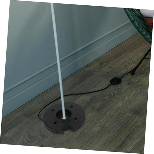 Heavy-Duty Iron Base for Floor Lamps - Sturdy Nightstand Support