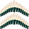 Remagr 240 Pcs Christmas LED Replacement Bulb Mini Wide Angle LED Xmas