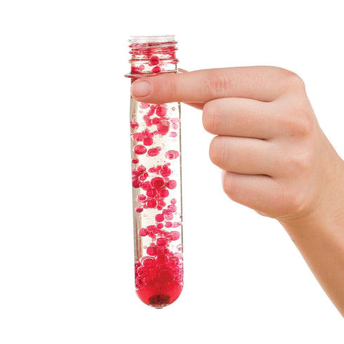 Steve Spangler's 15 Pack Large Plastic Test Tubes with Caps for Kids