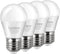 LED Bulb 3W, 25 Watt Equivalent, Warm White 2700K, E26 Medium Screw Base, 4 Pack