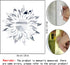 CUNYA 3D Mirror Sunflower Wall Decor Sticker - Peel and Stick Acrylic Mirrors for Living Room, Bedroom, Farmhouse