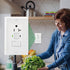 GFCI Outlet, Tamper Resistant GFCI Receptacle with Combination Switch, ETL Listed, White (TR20Amp)