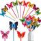 Leery 12 Pieces 3D Butterfly Ballpoint Pens, 0.5mm Random Black Ink for School Office Supplies Home Decor