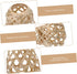 2Pcs Bamboo Lamp Shade Small Decorative Lampshade for Floor Table Light Replacement for Pendant Light Covers Home