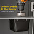 Enhon Magnetic Metal Shavings Catcher, Dirt Bag Electrical Drilling Catcher Bag, Non Conductive Magnetic Metal Drill