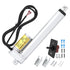 12 Volt Linear Actuator 1000N 8 Inch Stroke 200MM Heavy Duty with Reverse Polarity Switch, IP54 Waterproof