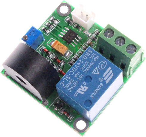 NOYITO 0-5A 12V, AC Current Detection Sensor Module Switch Output (DC Green)