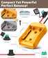 Crivon 2-Pack 20V 12AWG for Dewalt Battery Adapter for Power Wheels Battery Upgrade Conversion Kit with Wire