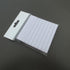 White Sticky Notes Lined 3x3 inches, 12 Pads/Pack, 100 Sheets/Pad, Self-Stick Note Pads with Lines, Office Supplies