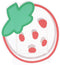 Strawberry Shaped Pen Holder - Cartoon Acrylic Pencil Cups for Office Desk Accessories, Pink