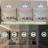 beogan Light Socket Fans with Lights and Remote - LED Socket Fan Light, Quiet Ceiling Fan for Kitchen Bathroom Store