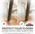 X-Protector Non Slip Furniture Pads - 8 PCS 1 1/2” Premium Self-Adhesive Rubber Feet for Furniture