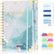 Spiral Notebooks for Work - 240 Pages Lined A5 College Ruled Journals for Writing, 8.6”x6.2'' for School Office Supplies