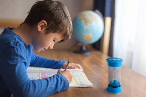 Teacher Created Resources Medium Sand Timer - 2 Minute - 20758, Blue