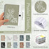 Janlaugh 20 Sets Inspirational Notebooks with Sticky Notes, Ballpoint Pens, Boho Aesthetic Journals