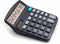 OFFDIX Office Desktop Calculator - Solar and Battery Dual Power, Portable 12 Digit Large LCD Display