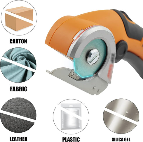 Replacement Rotary Blades Compatible with Worx WX2300 Zipsnip RC2600K,RC2601, RC2602, WX080L, WX081L Model Cutter Blade,New Life for the dull 1-1/2" WA2300 4V ZipSnip Cordless Scissors,4 Pcs