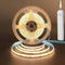 5V Motion Sensor COB LED Strip Lights,Time-Delay and Brightness Adjustable,Two Power Supply