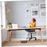 DOITOOL Rolling Low Stool Wheels Portable and Lightweight Under Desk Stool for Easy Assembly for Home and Office Use