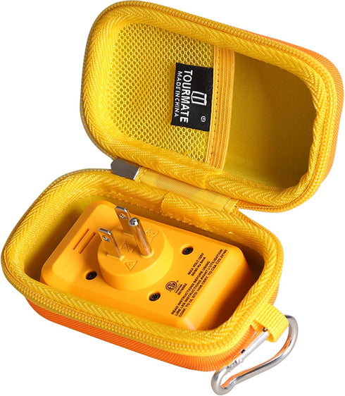 Hard Case Compatible for Fluke ST120+/ST120 GFCI Socket Tester (Case Only)