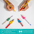 The Pencil Grip Metallic, Universal Ergonomic Training Gripper, 12 Count Assorted Colors