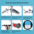 Salinity Refractometer with ATC, Dual Scale 0-100 PPT & Specific Gravity Tester for Marine Monitoring