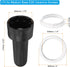 PATIKIL 2 in 1 Socket Ring Removal Tool Set with Aluminum Lamp Shade Socket Rings for E26/E27 Light Fixtures