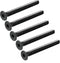 uxcell M8x80mm 10.9 Carbon Steel Countersunk Head Hex Socket Screw - 8pcs