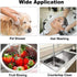 Qusmeiyici Sink Faucet Sprayer Attachment,Salon Shampoo Bowl Spray Head Pedicure Chair Sprayer Shower Head Handheld