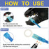 haisstronica 280PCS Marine Grade Heat Shrink Wire Connectors, Electrical Connectors Kit of Tinned Copper