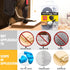 KATA 6PCS Hole Saw Kit 1-1/4" to 2-1/8"(32-54mm) with Mandrels and Hex Key in Case for Soft Wood, PVC Board, Plywood